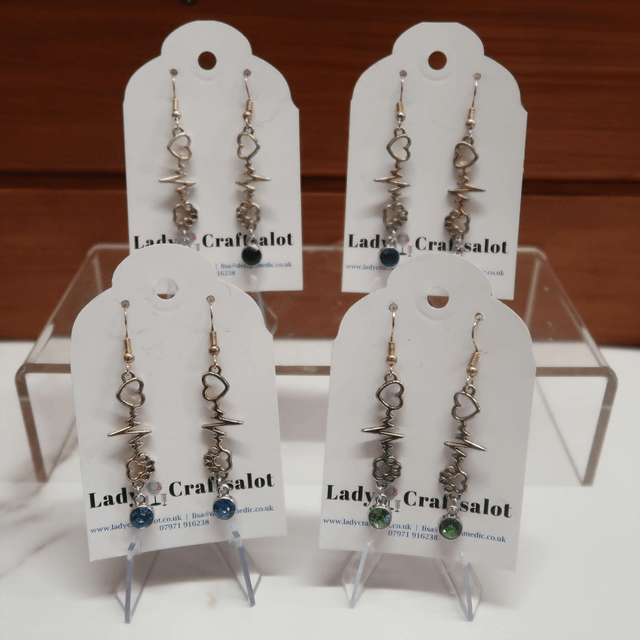 Pet Heartbeat Earrings