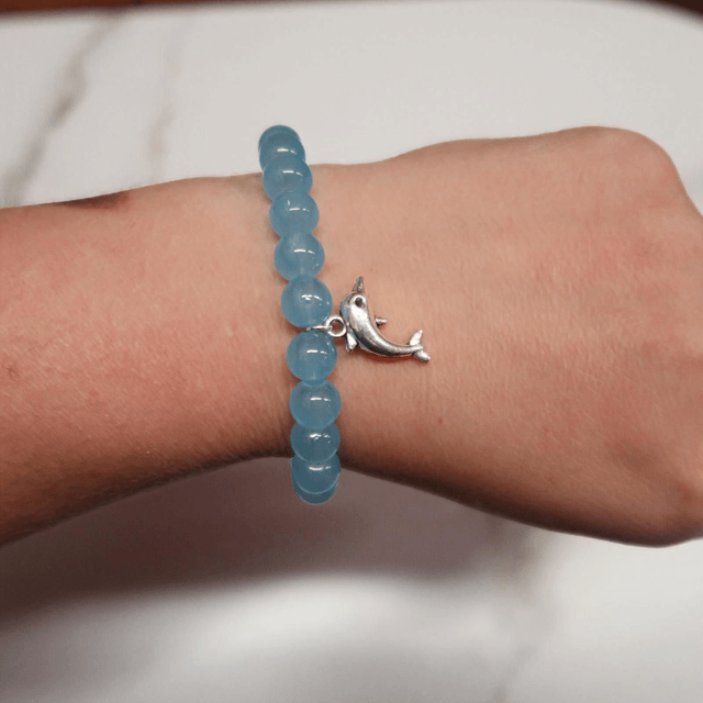 Book Themed Beaded Bracelet