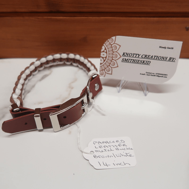 Leather Adjustable Dog Collar