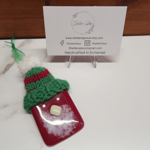 Woolly Hat Christmas Decoration
