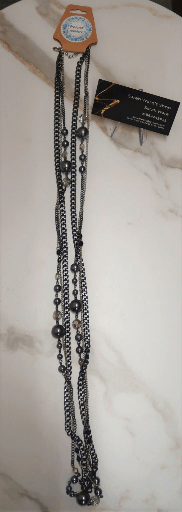 Long Beaded Necklace