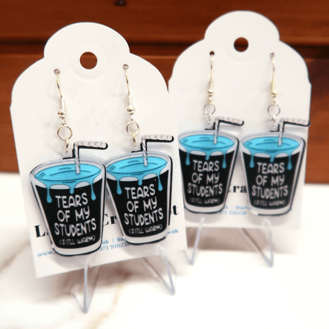 'Tears of my Students' Earrings