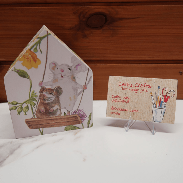 Decoupage Money Box