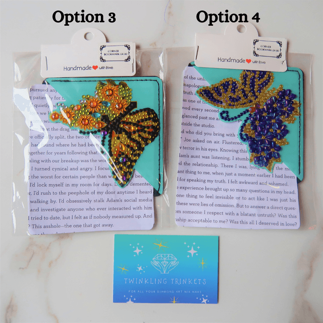 Butterfly Corner Bookmark