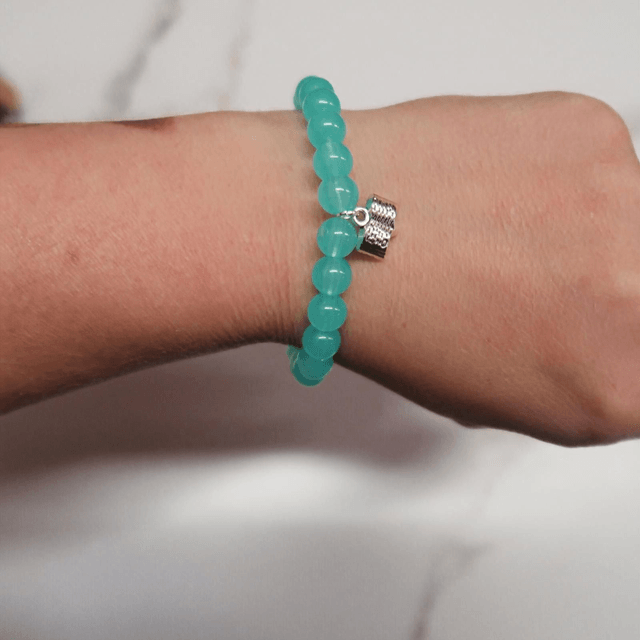 Book Themed Beaded Bracelet