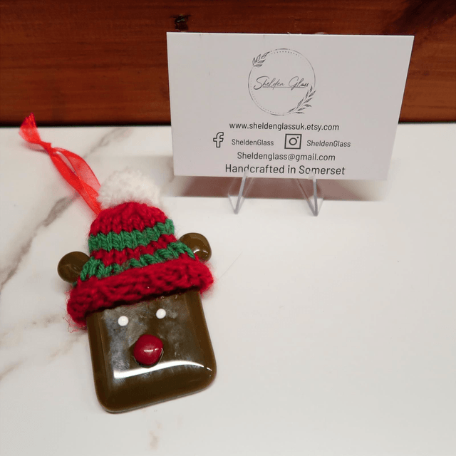 Woolly Hat Christmas Decoration