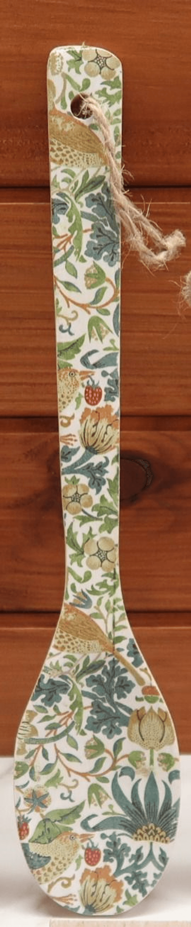 Decoupage Decorative Bamboo Spoons