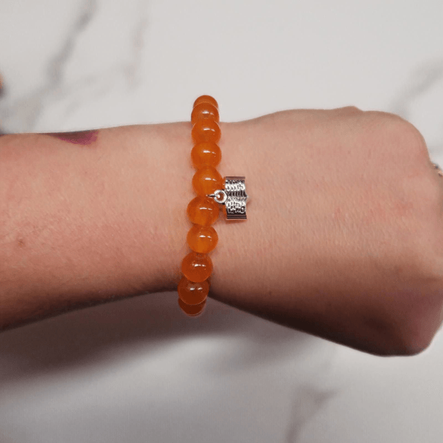 Book Themed Beaded Bracelet