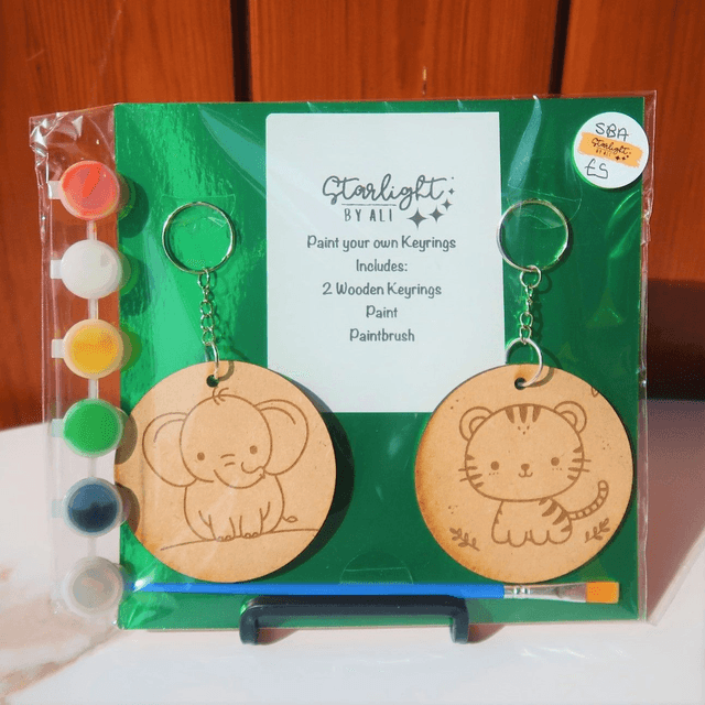 Paint Your Own Keyring Kit