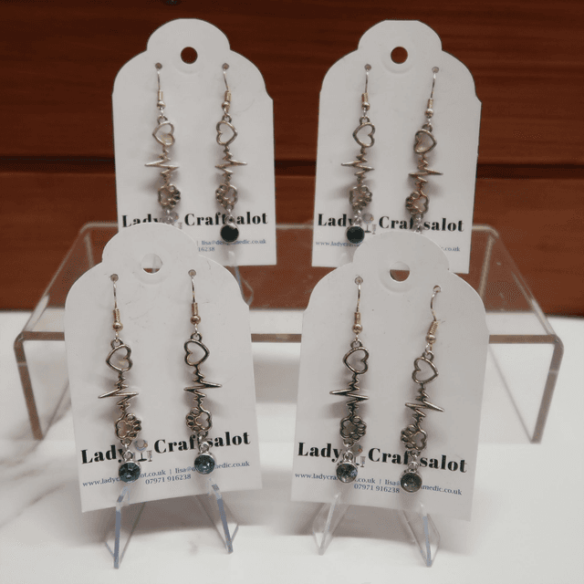 Pet Heartbeat Earrings