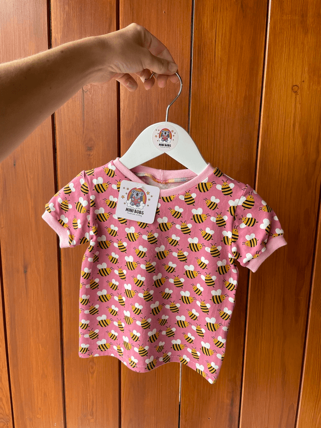 Pink Bees T-Shirt 12-18 Months