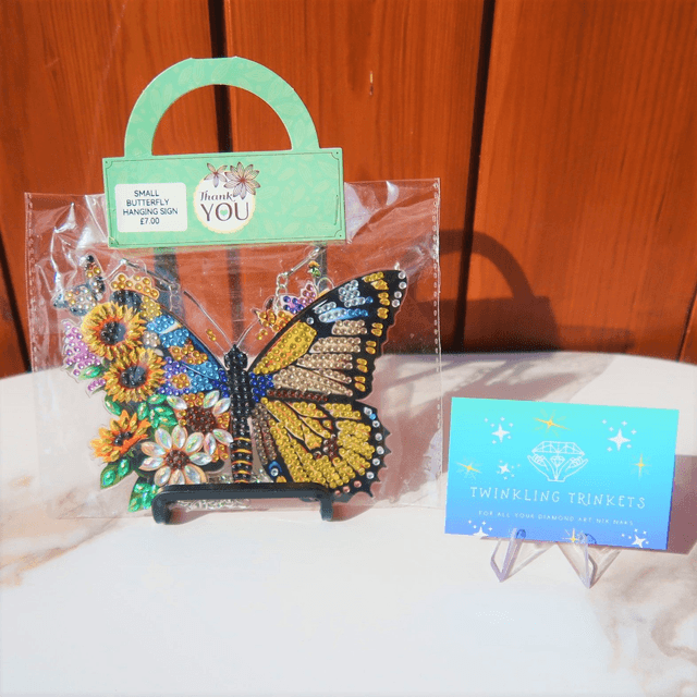 Small Butterfly Hanging Sign