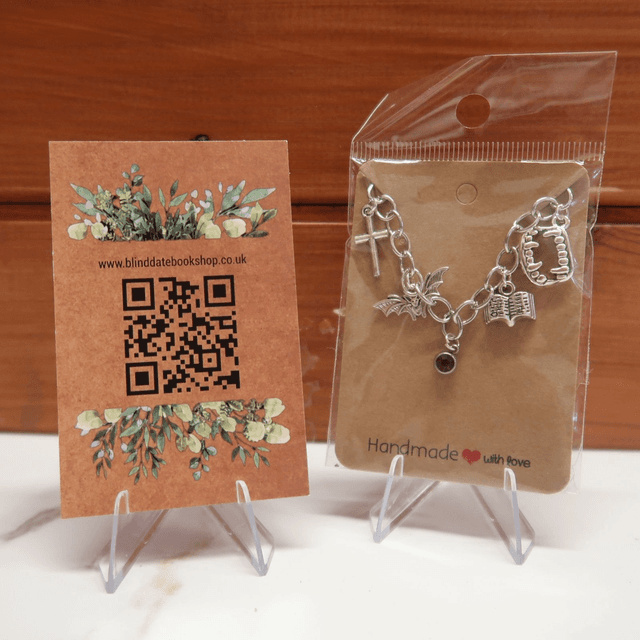 Book Themed Charm Bracelet